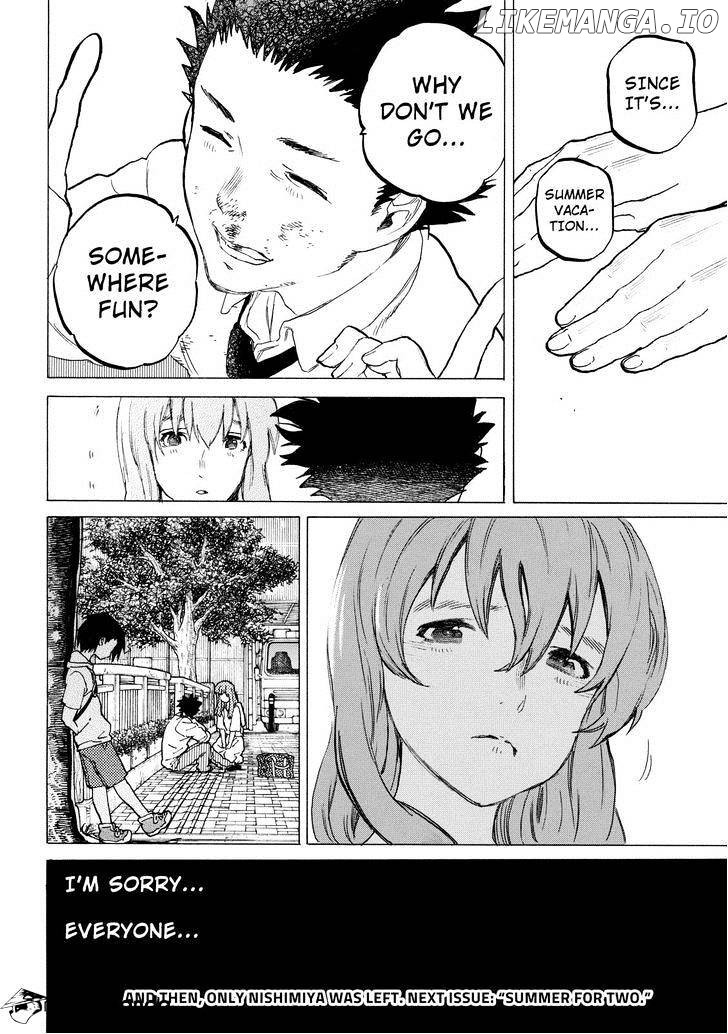 A Silent Voice, Chapter 39 image 18